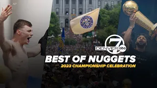 Relive the best of the Denver Nuggets’ 2023 championship parade, rally