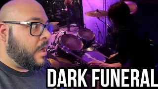 Nils "Dominator" Fjellström - Dark Funeral - Vobiscum Satanas (Drumcam) | METALCORE Drummer Reacts
