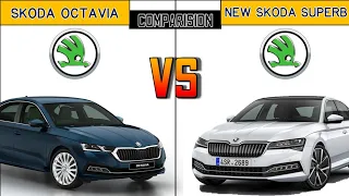 2021 Skoda Octavia vs New Skoda Superb Comparison