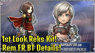 1st Look at Reks Kit & Rem FR BT Details! Ope Ope BURST Translations! [DFFOO JP]