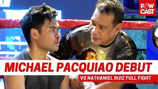 The Amateur Debut! Michael Pacquiao vs Nathaniel Ruiz Full Boxing Fight