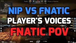 Katowice 2015 - fnatic vs NiP inferno grand final players voices (fnatic POV Swedish)