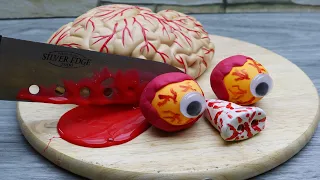 Stop Motion Cooking Classic Minced Meat From Brainout, Scary Things 4K | Cuckoo