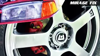 Mirage Fix 17 | Tie Rods, Gold Drilled Rotors, EVO 4 Corner Lights