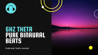 6 Hz Theta Waves Binaural Beats | Theta Wave Shifting | 5 Mins | Pure Theta Binaural