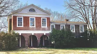 Historic Abandoned Southern Mansion Built in 1824 w/ Incredible Architecture