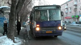 "Последние Икарусы Екатеринбурга" Автобус Ikarus 283.10 №567 на маршруте 57А с приветливым водителем