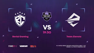 Revial Gaming vs Team Elevate  - Halloween Fast Cup