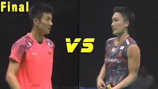 Kento MOMOTA vs CHEN Long - Badminton Asia Championships 2018 Final