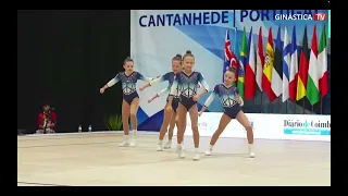 FRANCE (FRA)- GROUP YOUTH finals Aerobic gymnastic Fig open 2024, CANTANHEDE