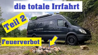 Irrfahrt mit dem Campervan Teil 2