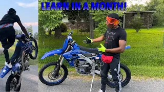 HOW TO WHEELIE A DIRTBIKE TUTORIAL!!*EASIEST WAY*🤯