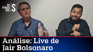 Análise da live de Jair Bolsonaro de 30/12/21