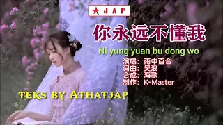 你永远不懂我 - Ni Yong Yuan Bu Dong Wo - KTV pinyin karaoke