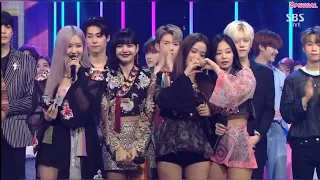 [ENG SUB] BLACKPINK SBS INKIGAYO WINNER | LIVE VOCAL 'HOW YOU LIKE THAT' 1ST WIN