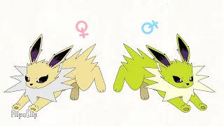 My Eeveelution genders