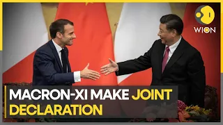 Chinese President Xi Jinping and France's Emmanuel Macron make joint declaration from Beijing | WION