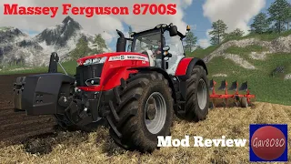 Massey Ferguson 8700S - Farming Simulator 19 Mod Review