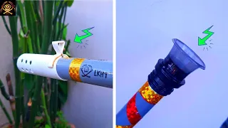 How To Make a Professional PVC Blowgun ★★★★☆ (Extreme Long Range!) #diy #asmr #craft #sports