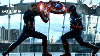 Cap vs Captain America | Marvel Fight Scene | Avengers 4: Endgame Clip 60FPS Remastered 2021