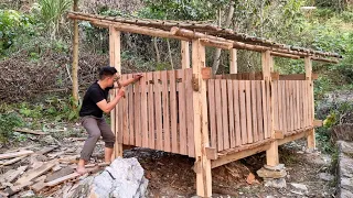 How to make a wooden house for pigs, complete the wooden house