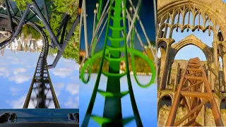 4 Awesome Roller Coasters at Universal Orlando Resort!