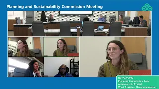 Planning and Sustainability Commission 11-22-2022