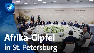 Afrika-Gipfel in Sankt Petersburg