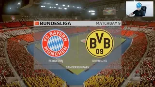 Fifa 20 Gameplay - Bayern Munich vs Borussia Dortmund