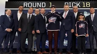 Blue Jackets Select Liam Foudy 18th Overall (2018 NHL Draft) (Sportsnet)