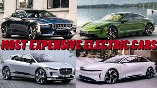 Most Expensive Electric Cars Hitting The Road In 2021!
