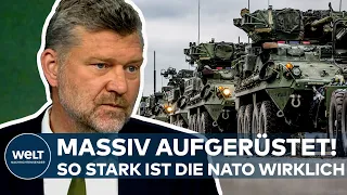 UKRAINE-KRIEG: "Das war ein lauter Weckruf" So stark ist die NATO wirklich I WELT Interview