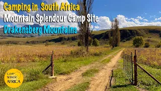 Camping in South Africa | Mountain Splendour | Drakensberg Mountains