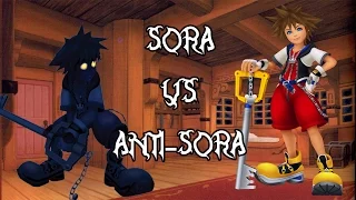 Sora vs Anti-Sora || Kingdom Hearts 1.5 HD Remix PROUD MODE