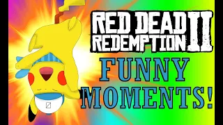 MISHAPS IN THE WILD WEST!!!! Red Dead Redemption 2 Funny Moments! #2 Trains, Bounties, and more!