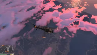 GTA 5 на PC - Взлет на максимальную высоту и прыжок с парашютом