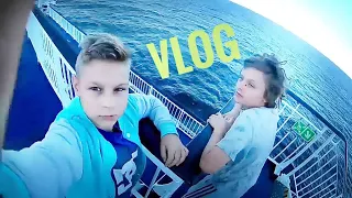 Vlog:Плыву на корабле из Эстонии в Финляндию