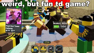 NEW Pixel Tower Defense Game.. | ROBLOX