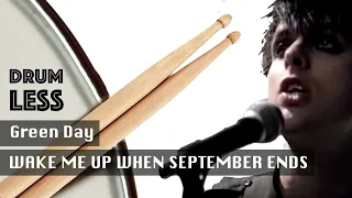 Green Day - Wake Me Up When September Ends | Drumless Backing Track