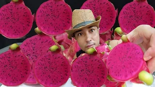 MUKBANG ASMR EATING | Red Dragon Fruit | EATING SHOW |