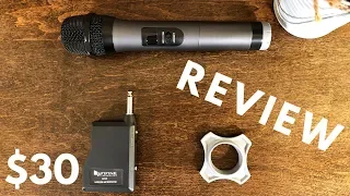 Fifine K025 Wireless Microphone Review | Budget Wireless Mic