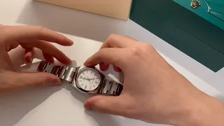 Rolex OP36 White Dial Unboxing (Reference 116000 Oyster Perpetual)