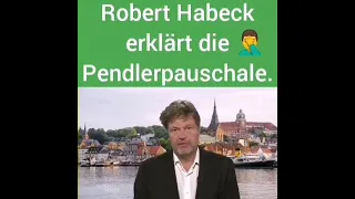 Robert Habeck - Pendlerpauschale