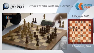 P. Dvalishvili - S. Karjakin. Blitz