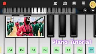 Squid Game Theme | Easy Piano Tutorial | BGM
