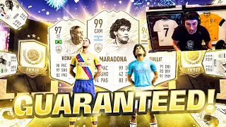 HUGE MAIN ACCOUNT PULL!! WE GET A RARE ONE! 15 x MORE ICON MOMENTS PACKS! FIFA 20 Ultimate Team