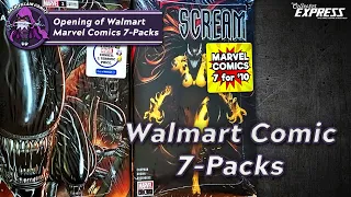 Opening Walmart Marvel Comic 7 Packs - Vol 11 - Eternals, Hulk, Inhumans, Avengers