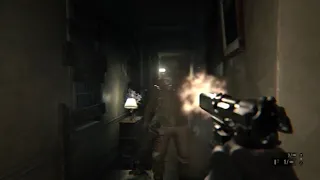 RESIDENT EVIL 7 biohazard: Jack punches Ethan