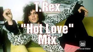 Marc Bolan,  T.Rex,  Hot Love, Glam Rock mix