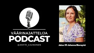 Väärinajattelija -podcast, jakso 39: Johanna Blomqvist (Veden mysteerit)